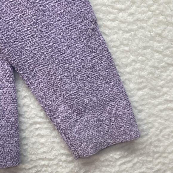 Eileen Fisher Sweater Womens Petite Medium Purple Wool Open Front Cardigan Knit - Picture 6 of 11